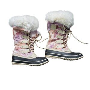 Sorel Joan Of Arctic Reserve Limited Edition Vail Snow Boots Champagne Size 6